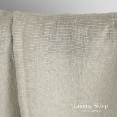 Prany len na odzież i tekstylia domowe.