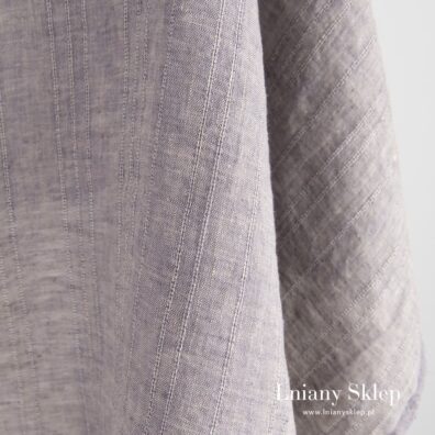 Dekatyzowana tkanina lniana.