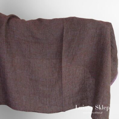 Tklanina waflowa lniana prana.