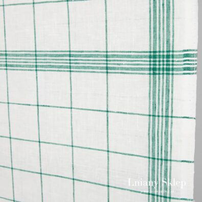 Scierkowa tkanina lniana szeroka 50cm.