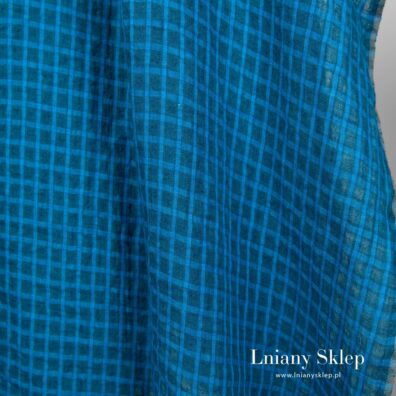 Prany len w krateczkę.