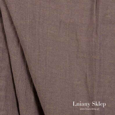 Prana w fiolet tkanina. Splot płócienny.