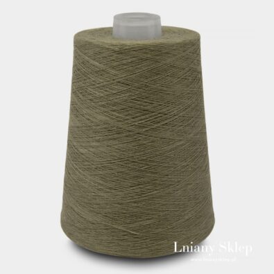 Przędza lniana 4(13) jasny tytoń.