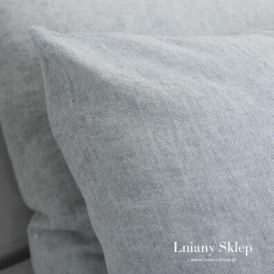 Posszewka na poduszkę "Stona" z pranej tkaniny lniano - bawełnianej.