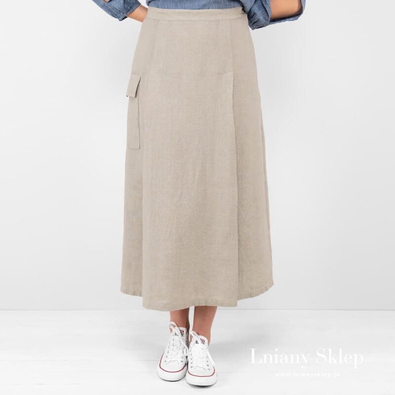 ZANZIBAR szara sp&oacute;dnica.