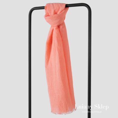 ZOLA brzoskwiniowy szalik.