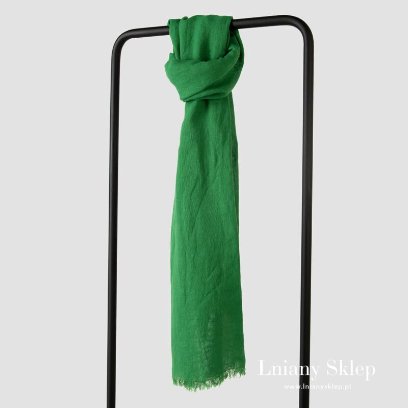 ZOLA zielony szalik.