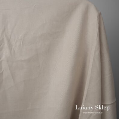 Szeroka tkanina lniana.