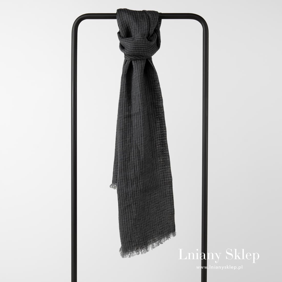 MARE szalik ciemnoszary.