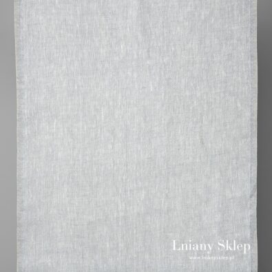 Ścierkowy len szary w niebieskość.