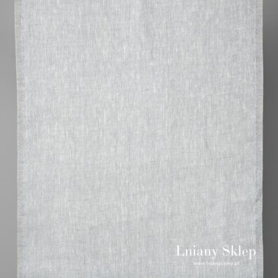 Ścierkowy len szary w niebieskość.