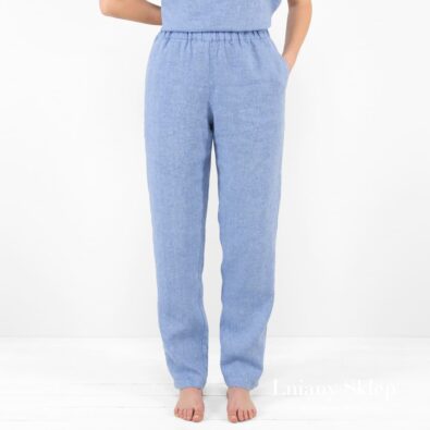 LILLY niebieskie spodnie.