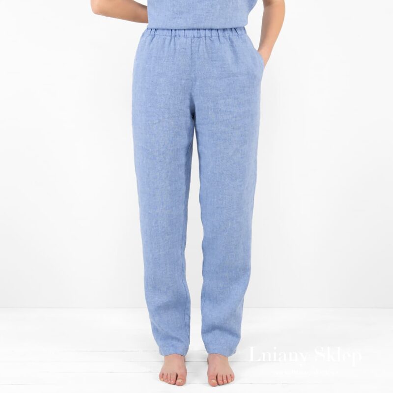 LILLY niebieskie spodnie.