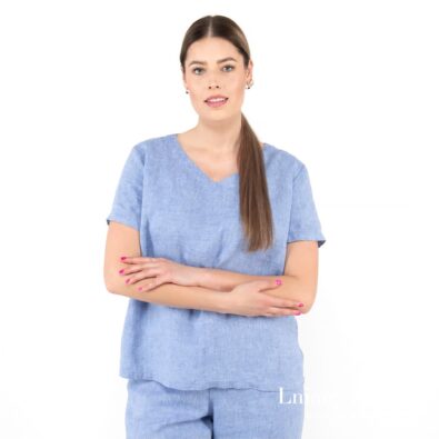 LILLY niebieska bluzka.