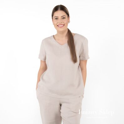 LILLY piaskowa bluzka.