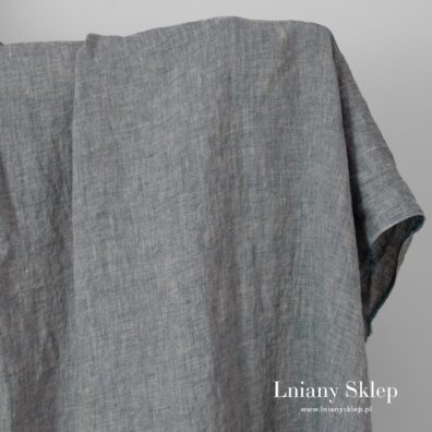 Prany len na odzież i tekstylia domowe.