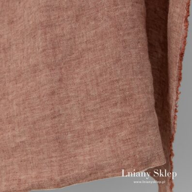 Mięciutki, gładko wytkany len.