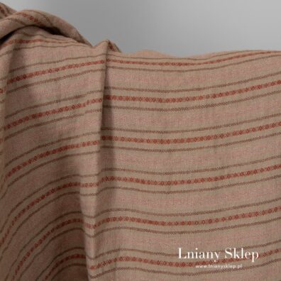 Parna tkanina lniana na odzież i tekstylia domowe.