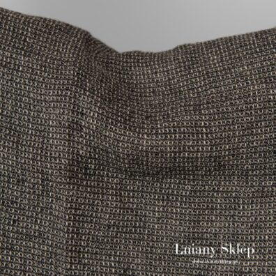 Tkanina ciepła. Len z wełną.