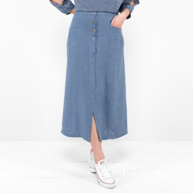 CAPETOWN niebieka spódnica.