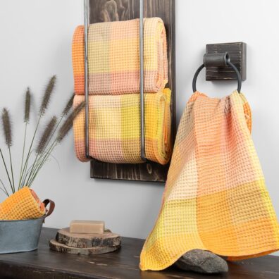 BINGO pomarańczowy ręcznik.