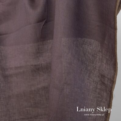 Lekka tkanina lniana na tekstylia domowe.