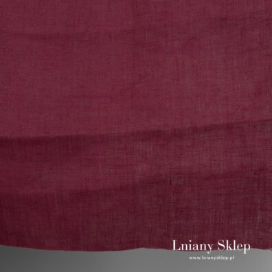 Wiśniowa tkanina na odzież i tekstylia domowe.