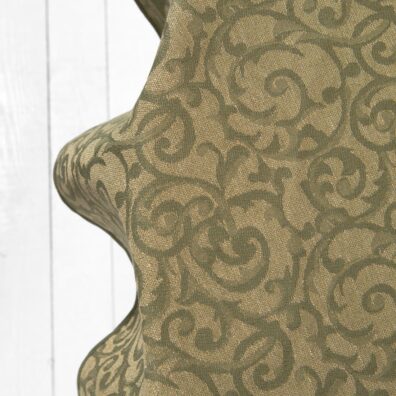 Złoto - zielony żakard.