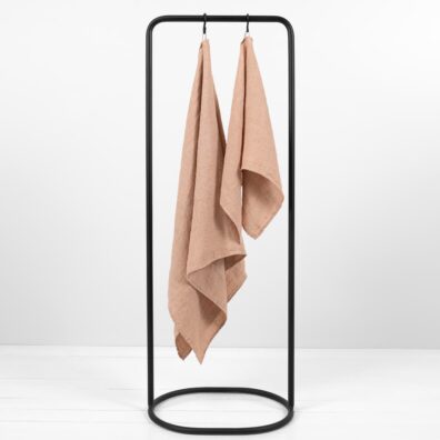 PURO ręcznik pudrowy melanż.