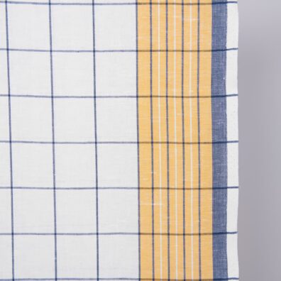 Len z bawełną na ścierki. Szerokość 50cm.