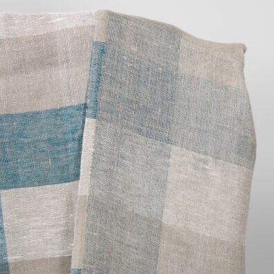 Tkanina lniana na odzież i tekstylia domowe.