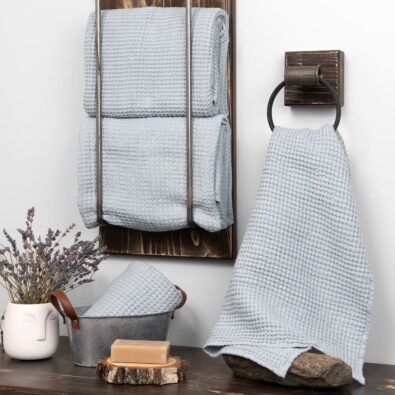 BINGO jasny niebieski ręcznik.