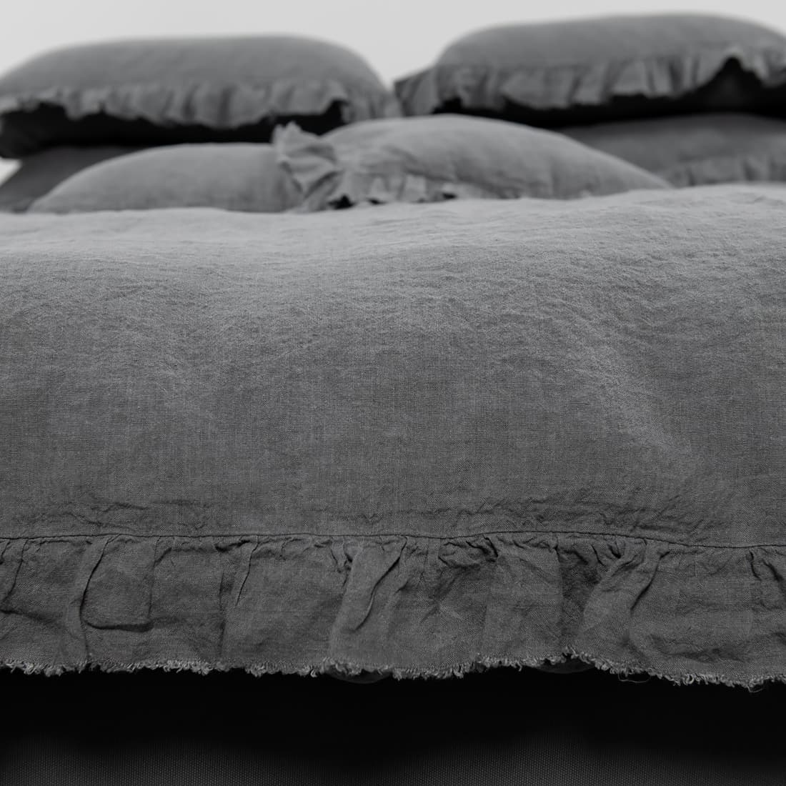 Pościel z pranego lnu może, ale nie musi być prasowana.