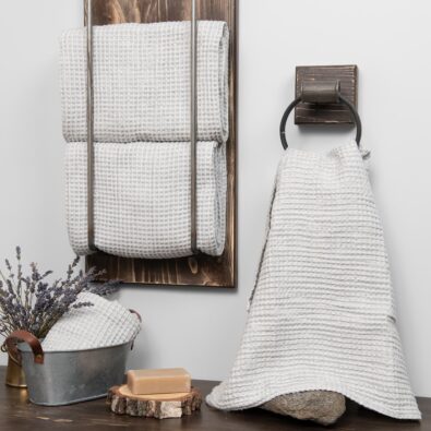 BINGO jasny szary ręcznik.