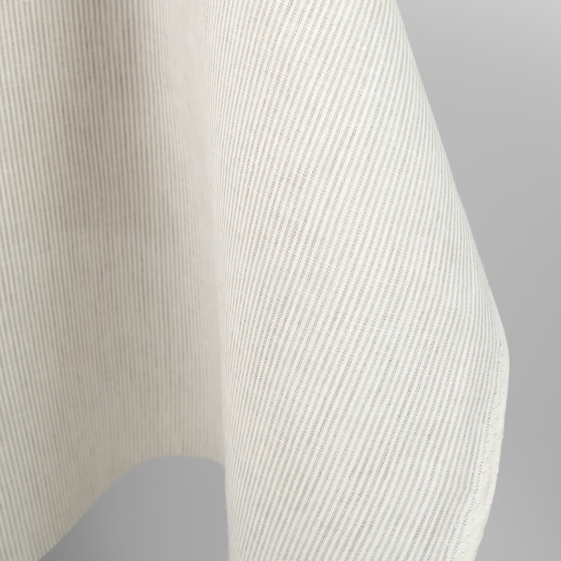 Tkanina w paski białe i szare