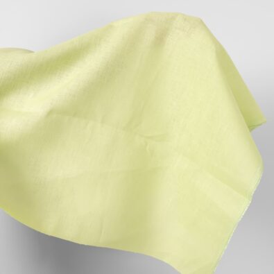 Jasnozielona tkanina lniana