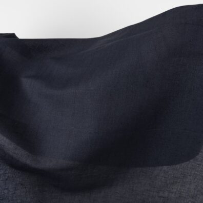 Granataowa tkanina lniano- bawełniana