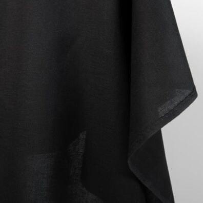 Czarna tkanina na odzież i tekstylia domowe