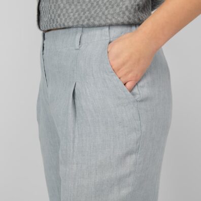 CALDI szare spodnie. Kieszenie