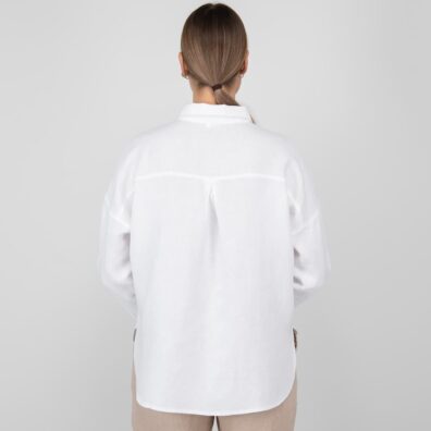 ODILE biała bluzka koszulowa. Tył