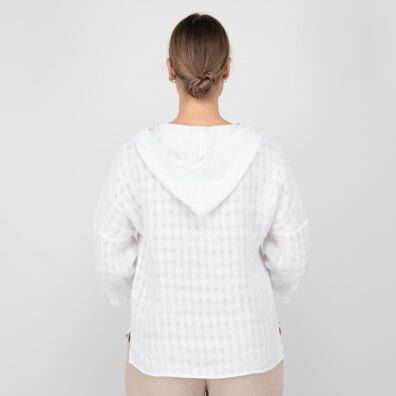 MYRIAM biała bluzka. Tył