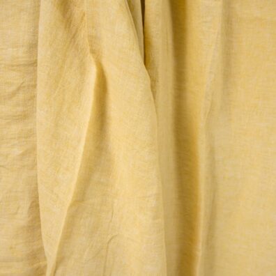 Prany żółty melanżowy len