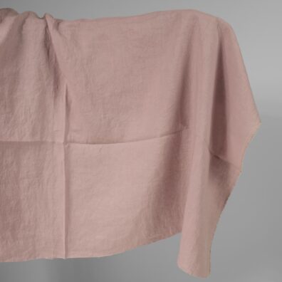 Prana liliowa tkanina lniana