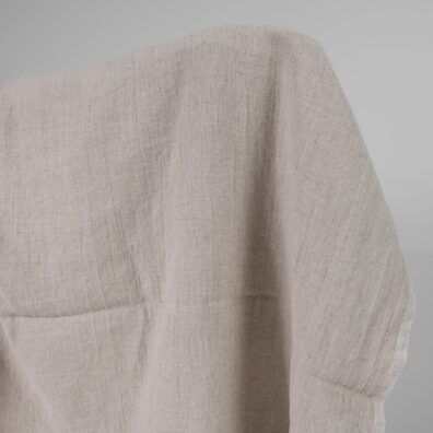 Szary prany len 100%