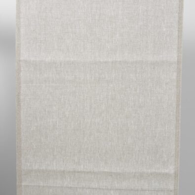 Ścierkowy len jasnoszary melanż