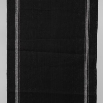 Czarny ścierkowy len