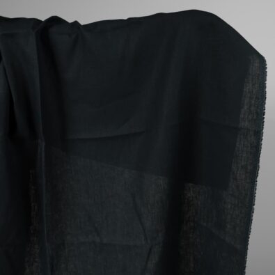 Ciężka granatowa tkanina lniana