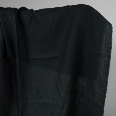 Ciężka granatowa tkanina lniana