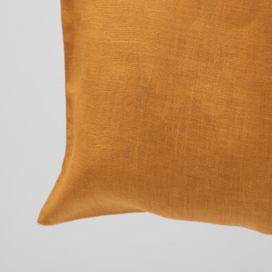 Torba z żółtego lnu