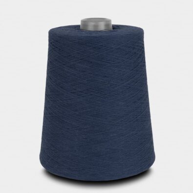 Przędza bawełniana ciemny niebieski atrament 2(11)